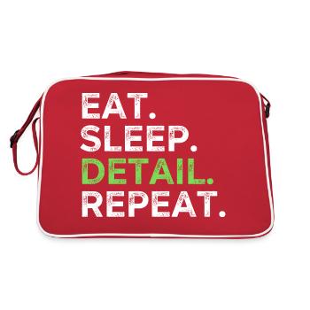 Manger Sommeil Détail Répéter - Sac Retro - rouge/blanc - Dos