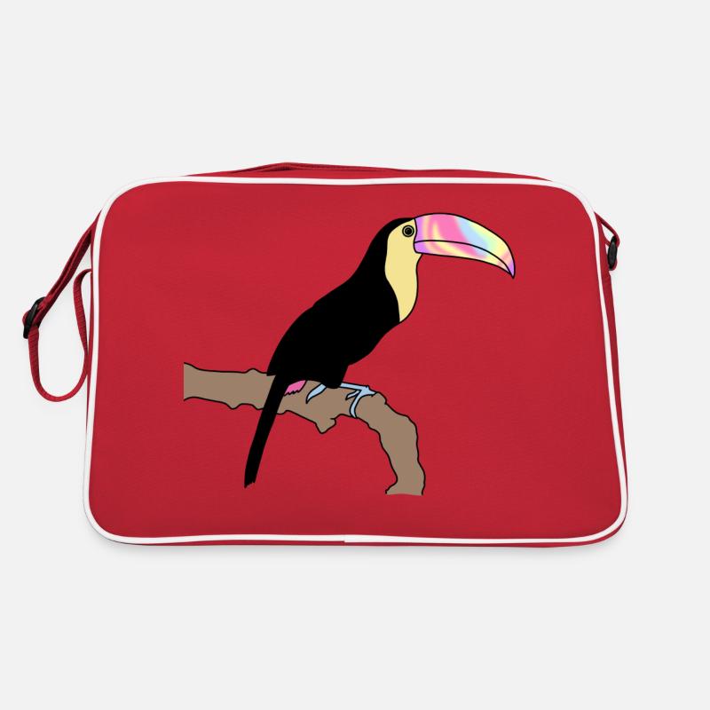 Toucan Tie Dye Version Retro Bag