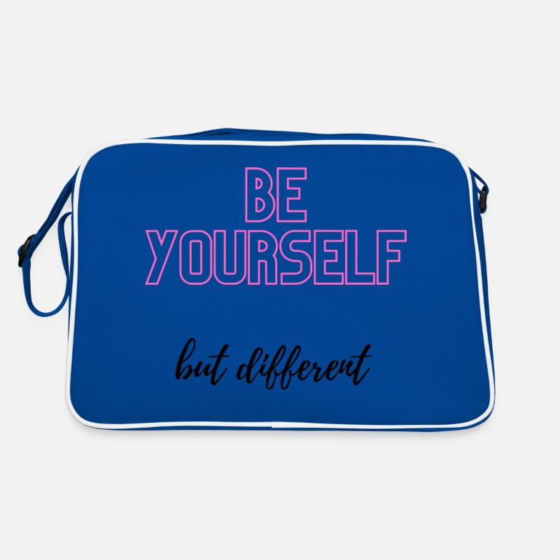Be Yourself but different Retro Tasche