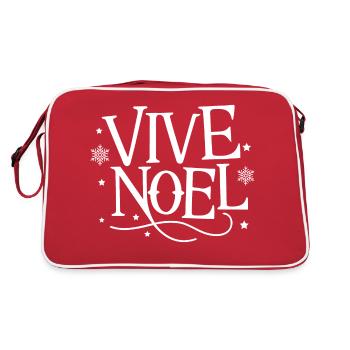 Vive Noël - Sac Retro - rouge/blanc - Dos