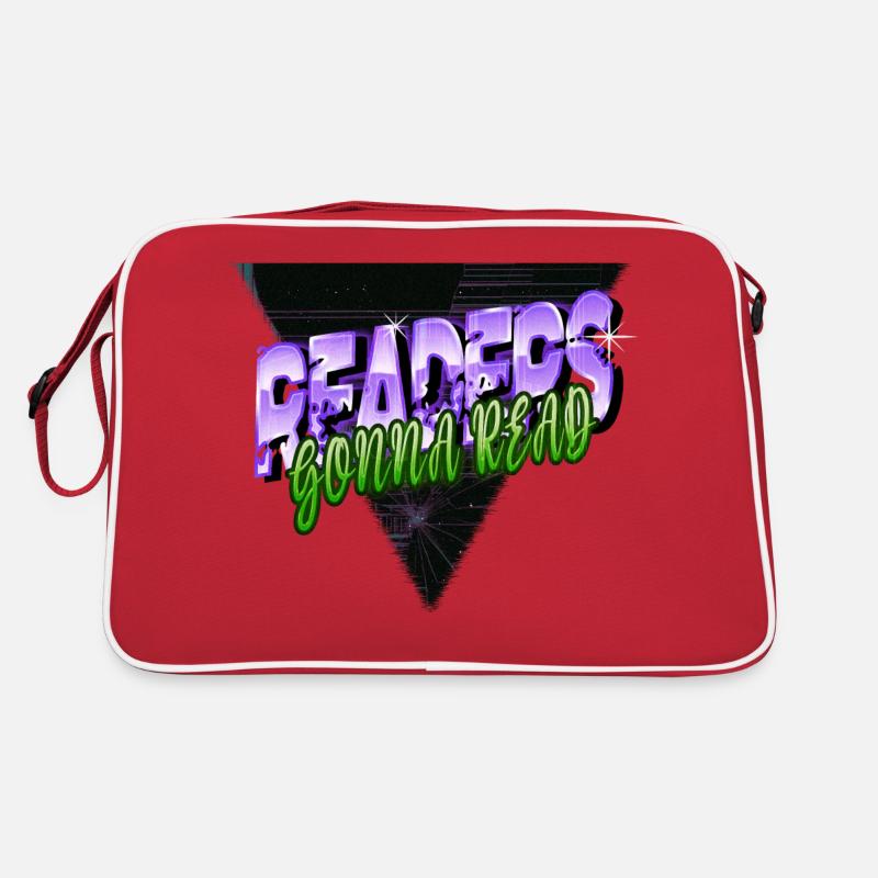 reading habits present gift jokes geek statement Retro Bag