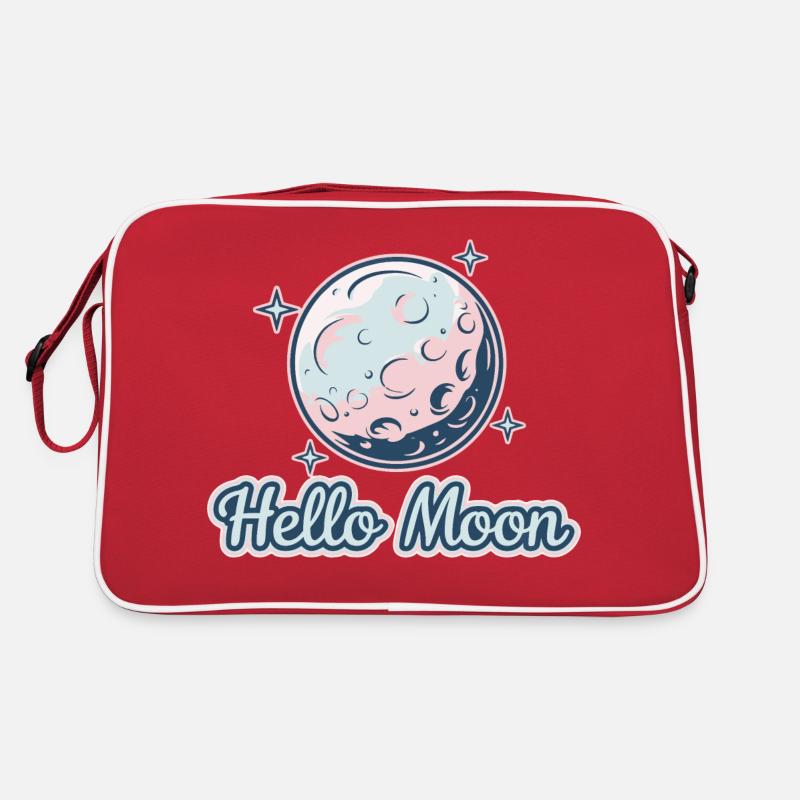 HELLO MOON Retro Bag