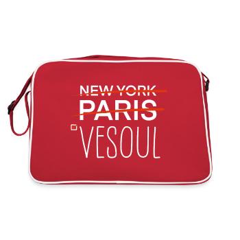 Vesoul - Retro Bag - red/white - Back