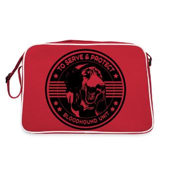 limier - Sac Retro - rouge/blanc - Dos