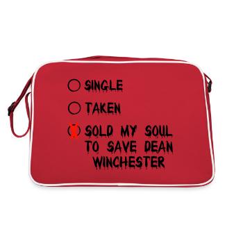 Supernatural - Retro Bag - red/white - Back