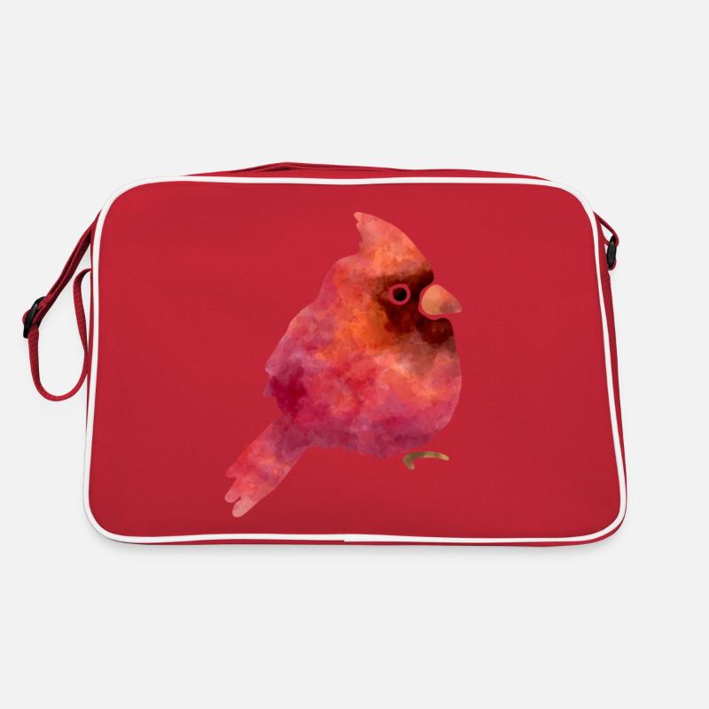 Cute bird Retro Bag