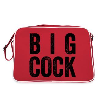 Grosse bite - Sac Retro - rouge/blanc - Dos