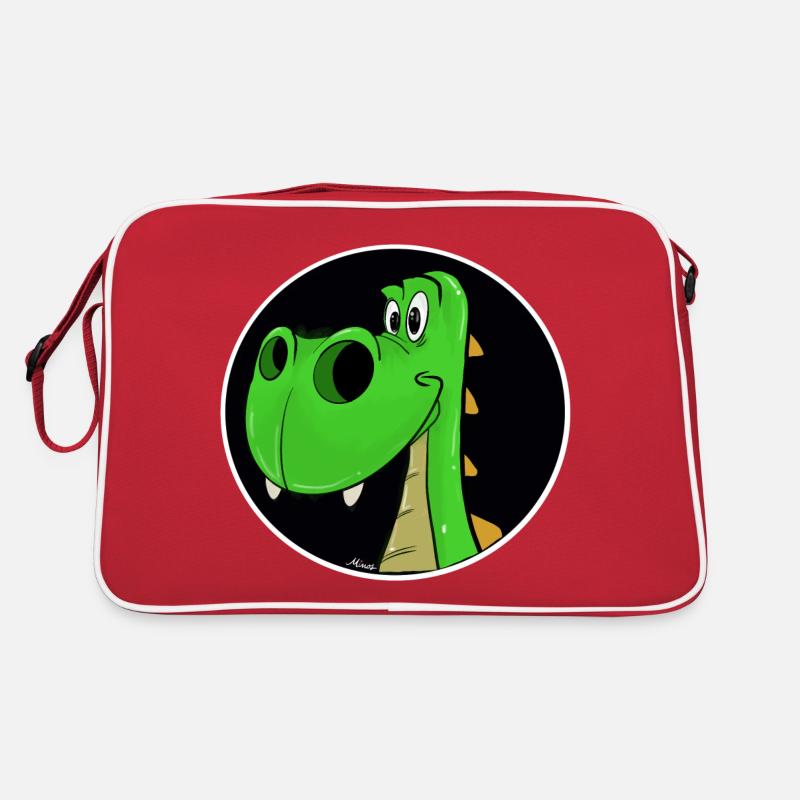 Dinosaurier Retro Tasche
