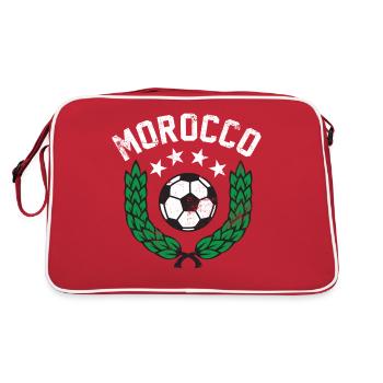 Maroc Football - Sac Retro - rouge/blanc - Dos