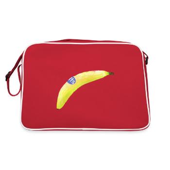Go Bananas - Retro Bag - red/white - Back
