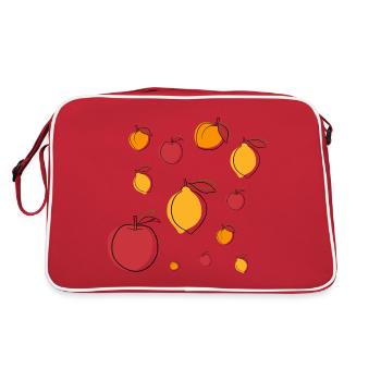 Fruits party ! - Sac Retro - rouge/blanc - Dos