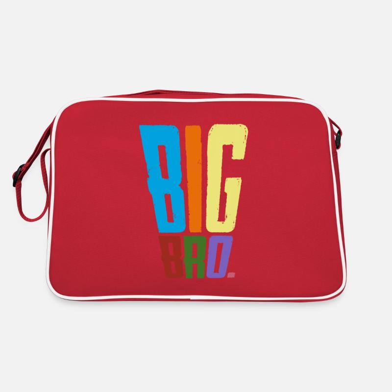 Großer Bruder BIG BRO. Retro Tasche