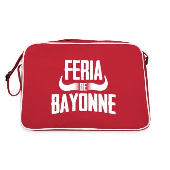 Feria de Bayonne - Sac Retro - rouge/blanc - Dos