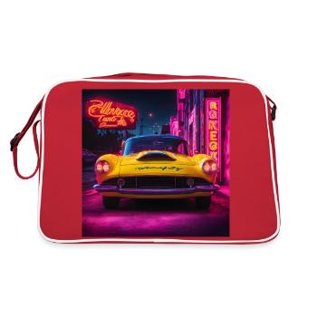 Eclats Rétro - Sac Retro - rouge/blanc - Dos
