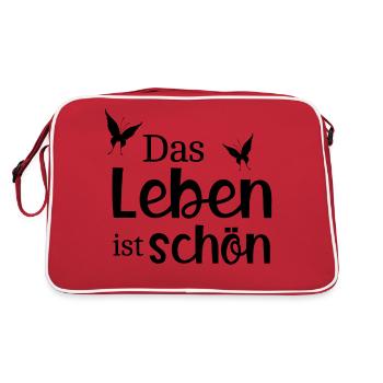 Life - Retro Bag - red/white - Back