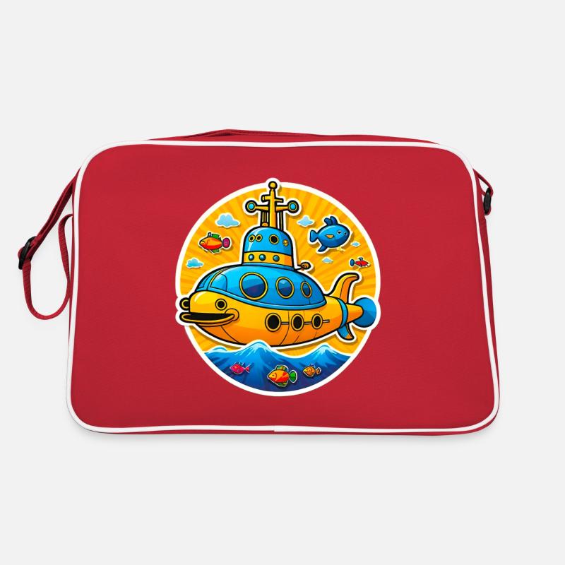 Yellow Submarine Retro Tasche