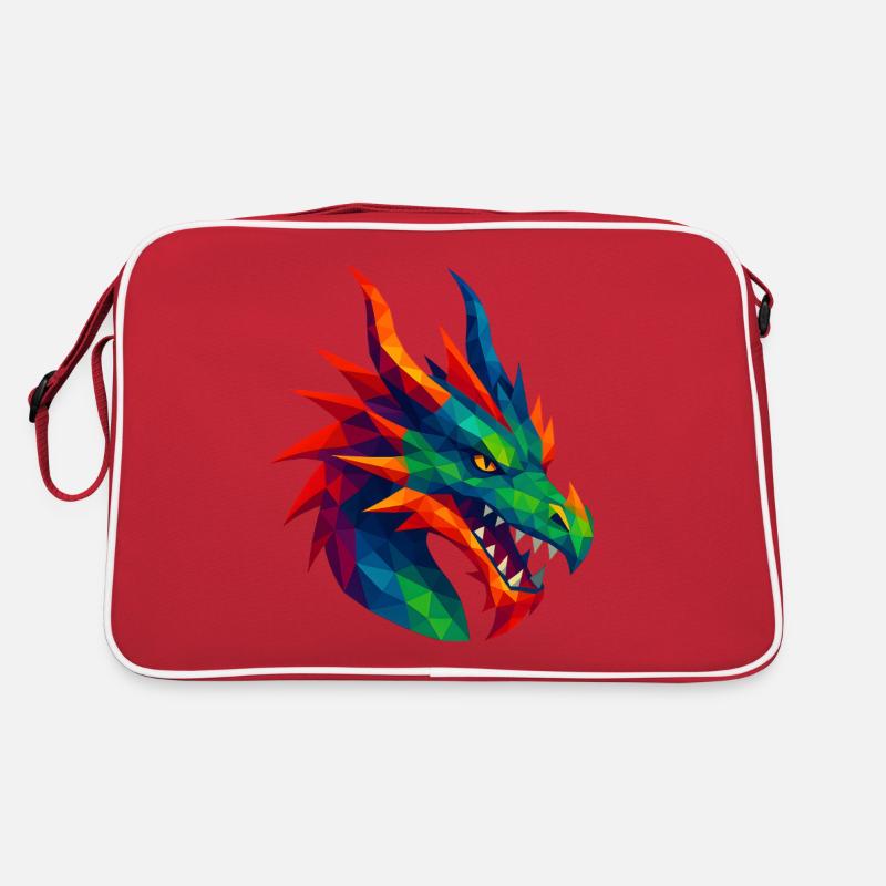 Animaux de style WPAP - Dragon Sac Retro