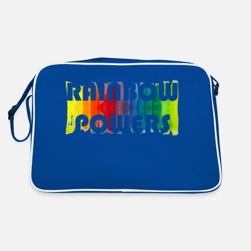 REGENBOGENMÄCHTE Retro Tasche