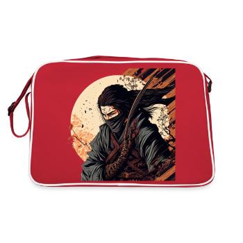 Ninja Rebel: The Silent Killer - Retro Bag - red/white - Back