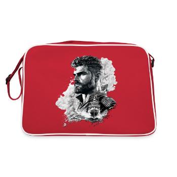 Aventure en haute mer, voilier - Sac Retro - rouge/blanc - Dos