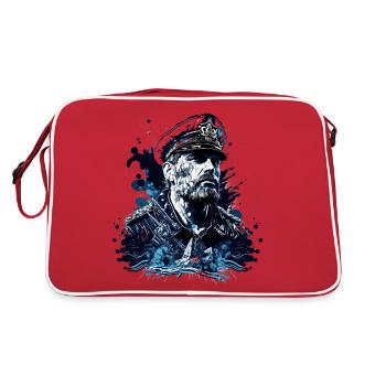 Aventure en haute mer, voilier - Sac Retro - rouge/blanc - Dos