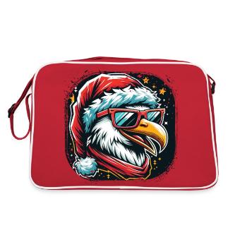 Seagull Santa Claus Santa Claus - Retro Bag - red/white - Back