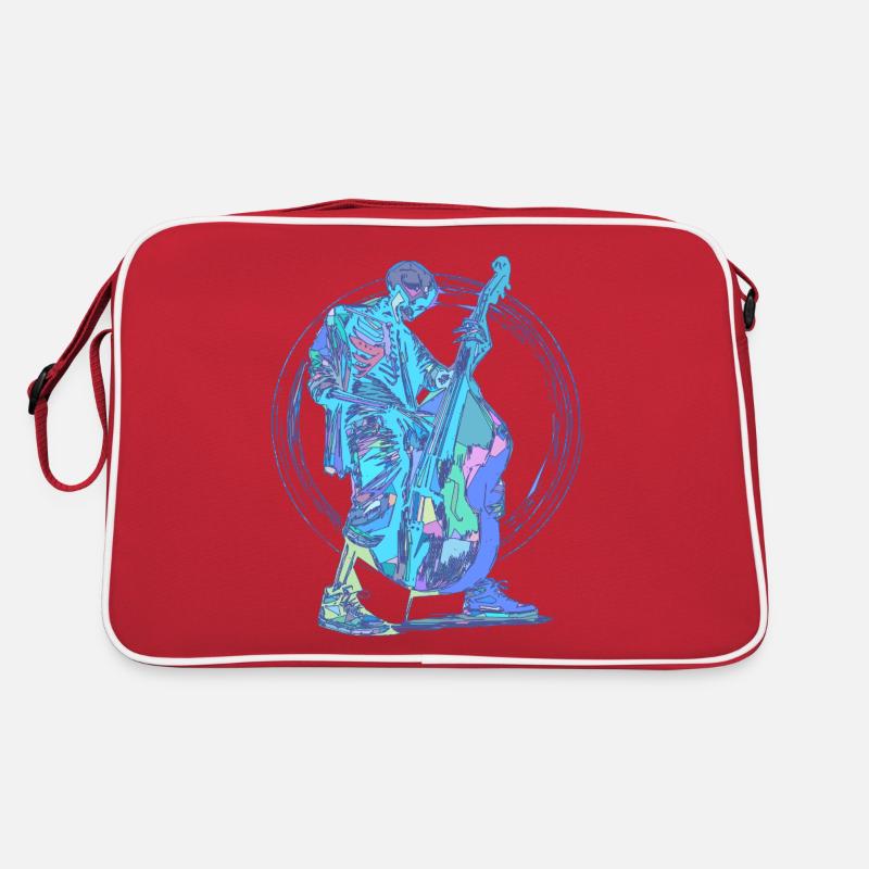 Kontrabassguy Retro Tasche