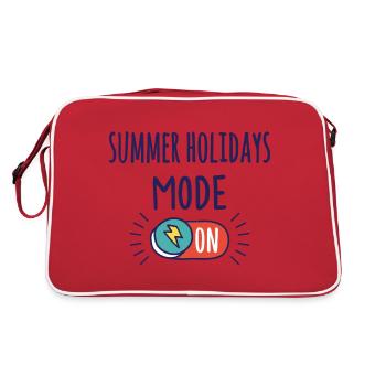 Mode Vacances d’été activé - Sac Retro - rouge/blanc - Dos