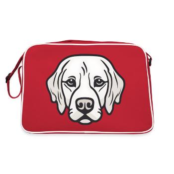 Faithful look - Retro Bag - red/white - Back