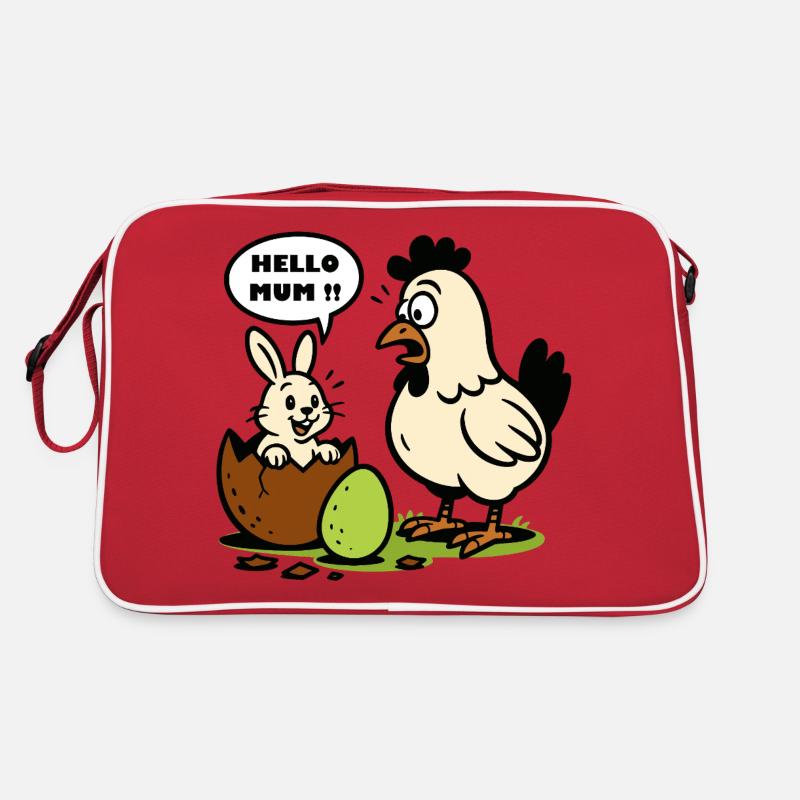 Bunny - Hello Mum – Easter Surprise Retro Bag