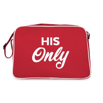 His Only - Retro Bag - red/white - Back