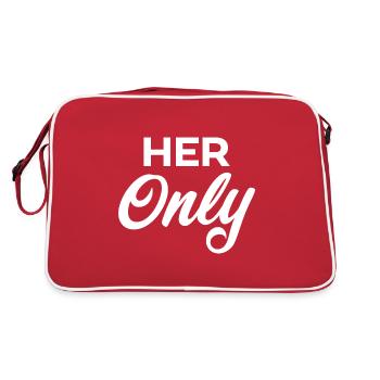 Her Only - Retro Bag - red/white - Back