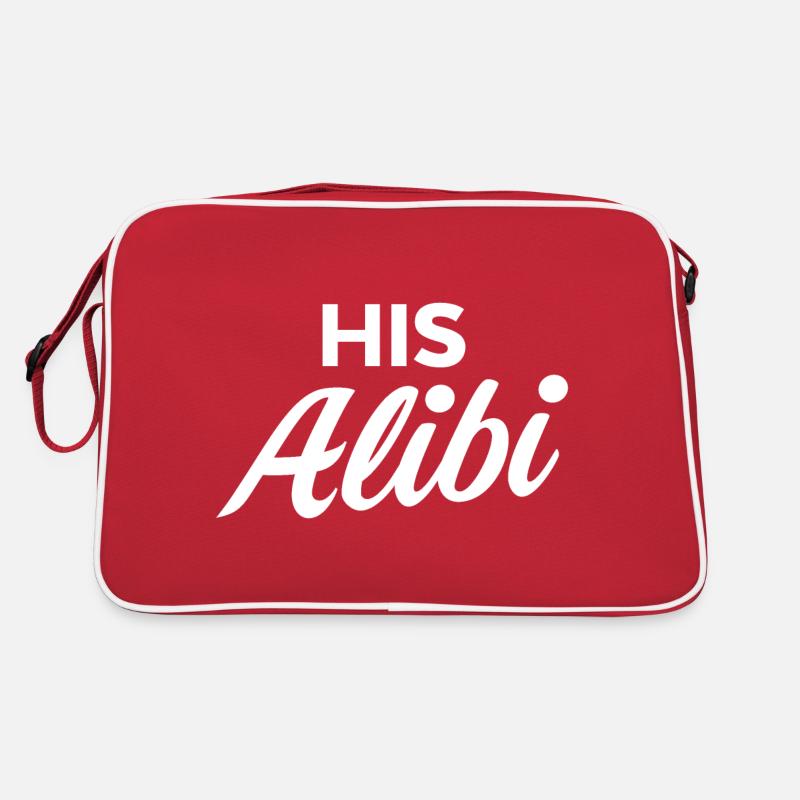 Sein Alibi Retro Tasche