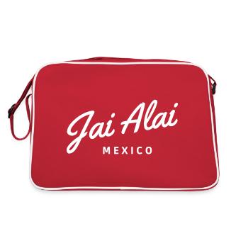 JAI ALAI MEXICO - JEU DE PELOTE BASQUE - Sac Retro - rouge/blanc - Dos