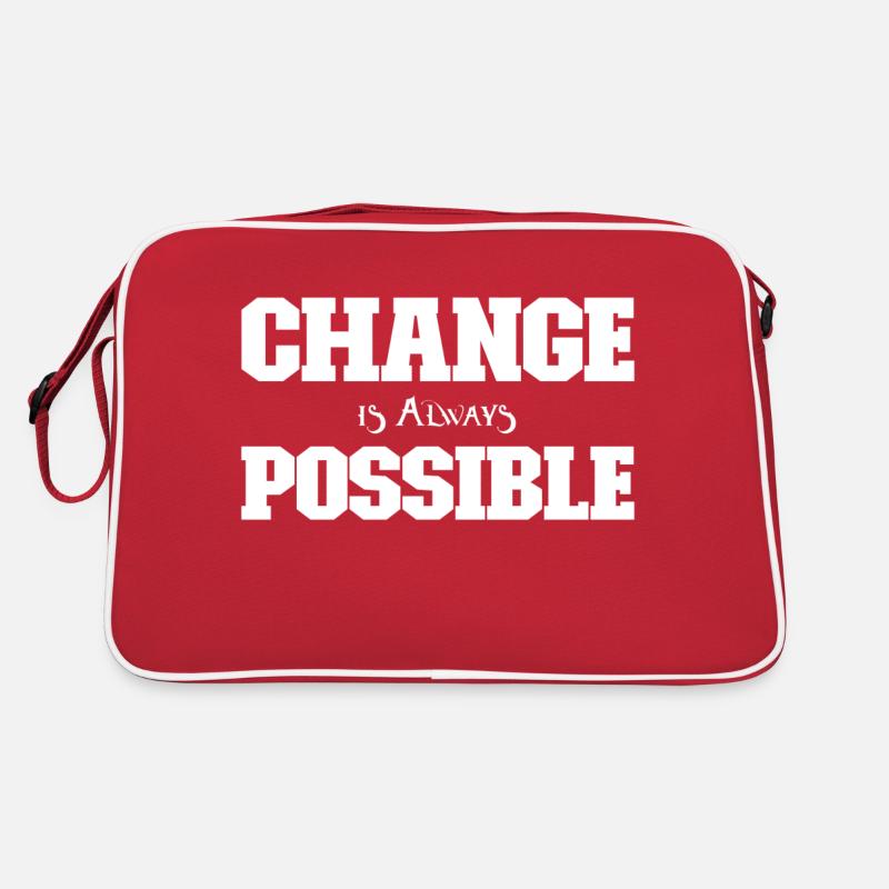 Change is always possible Retro Bag