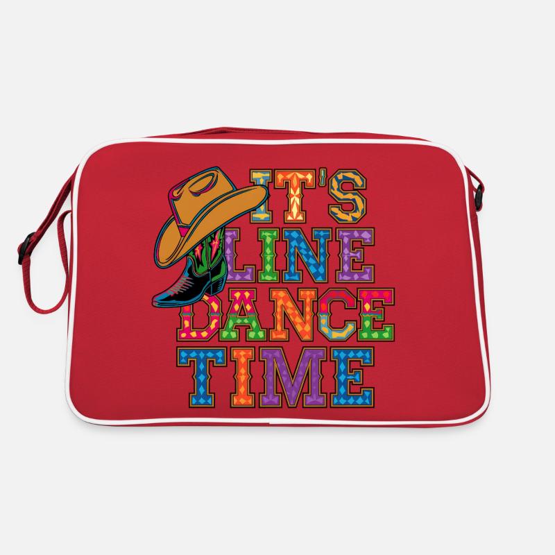 Danse en ligne Time Danse en ligne Il est temps de danser Sac Retro