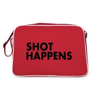 Shot happens - Sac Retro - rouge/blanc - Dos