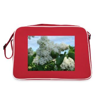 Lilas farci blanc - Sac Retro - rouge/blanc - Dos