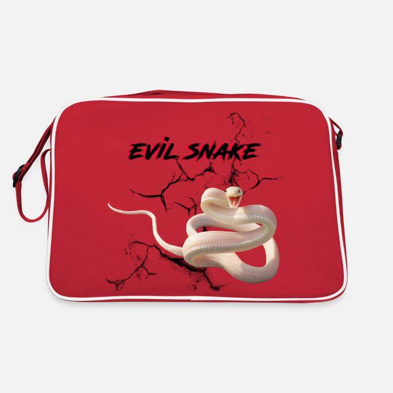 Serpent maléfique Sac Retro