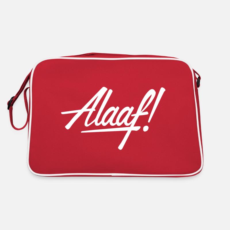 Alaaf! design white Retro Bag