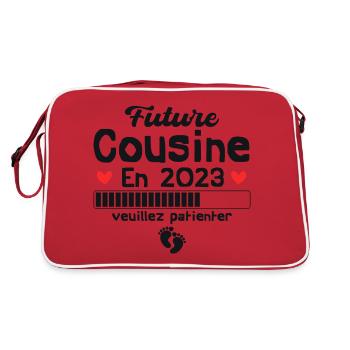 future cousine en 2023 - Sac Retro - rouge/blanc - Dos