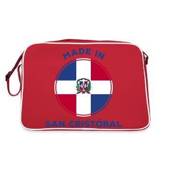San Cristobal - Retro Bag - red/white - Back