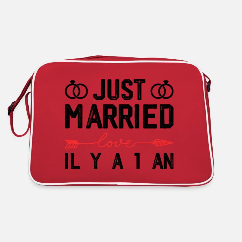 Cotton 1 Year Wedding Anniversary Gift Retro Bag
