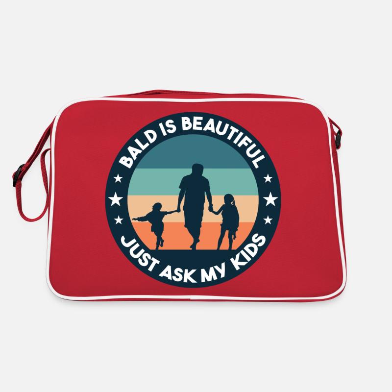 Bald Is Beautiful Retro Bag