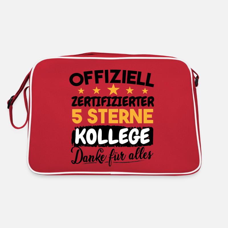 Cadeau d’employé pour le changement d’emploi Sac Retro
