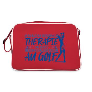 Golf joueur Cadeau joueur Golf sport golf sport !! - Sac Retro - rouge/blanc - Dos
