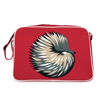 Echidna - Retro Bag - red/white - Back