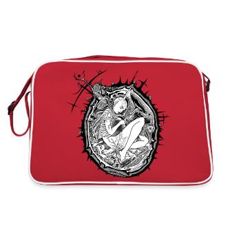 Oeuf - Sac Retro - rouge/blanc - Dos