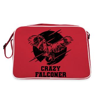 Fauconnerie - Sac Retro - rouge/blanc - Dos