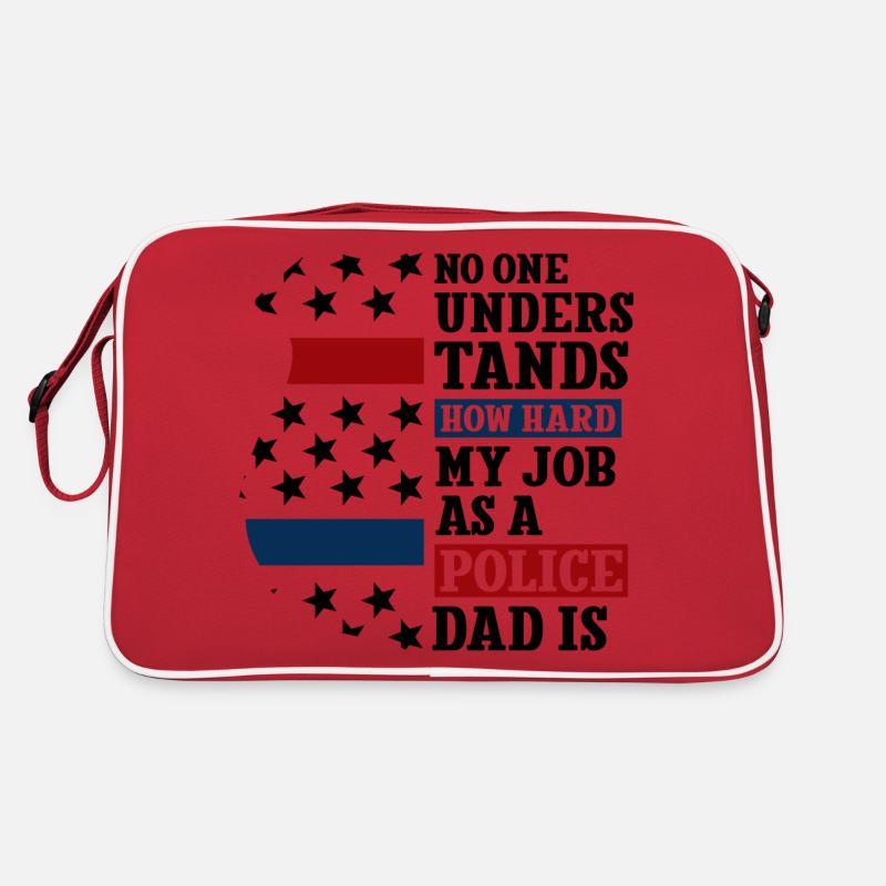 Polizei Polizist Polizeibeamte Retro Tasche